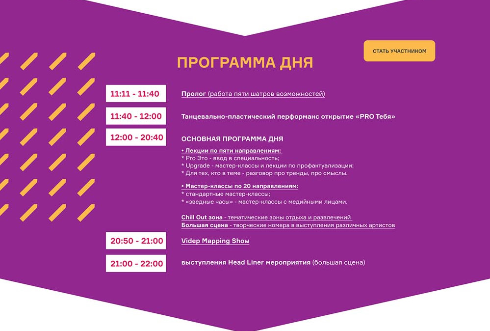 Фестиваль PRO Тебя